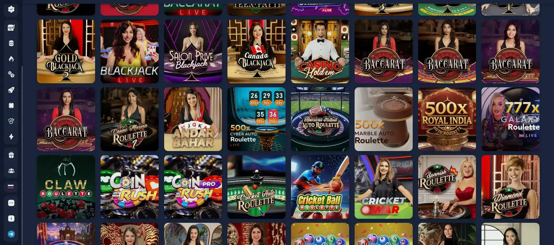 Onion casino интерфейс игрового зала